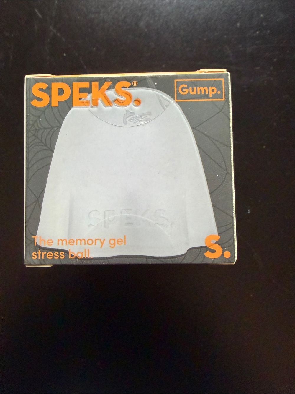 New Speks Gump Limited Rare Ghost Halloween Memory Gel Stress Toy Squishy Fidget